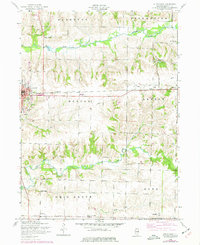 Aledo East 1953 topographic map thumbnail
