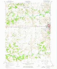 Aledo West 1953 topographic map thumbnail