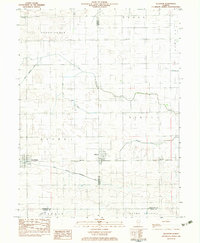 Allerton 1982 topographic map preview