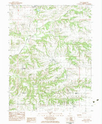 Alsey 1983 topographic map preview