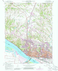 Alton 1954 topographic map thumbnail