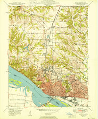 Alton 1950 topographic map thumbnail