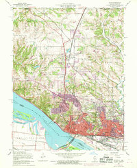 Alton 1954 topographic map thumbnail