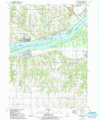 Andalusia 1991 topographic map thumbnail