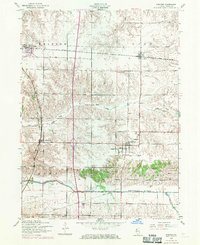 Andover 1953 topographic map thumbnail
