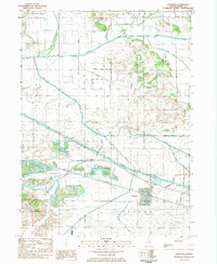 Annawan 1983 topographic map thumbnail