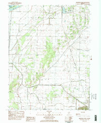 Arenzville West 1983 topographic map thumbnail