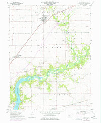 Argenta 1967 topographic map thumbnail
