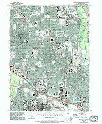 Arlington Heights 1993 topographic map thumbnail