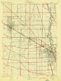 Arlington Heights 1927 topographic map thumbnail