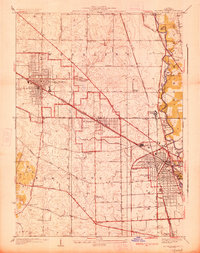 Arlington Heights 1927 topographic map thumbnail