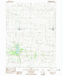 Arrowsmith 1983 topographic map thumbnail