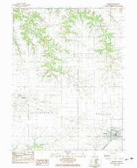 Ashland 1983 topographic map preview