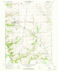 Athens 1966 topographic map thumbnail