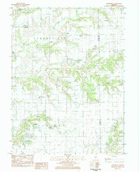 Athensville 1983 topographic map thumbnail