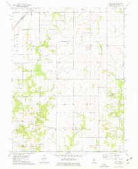 Bald Knob 1974 topographic map thumbnail