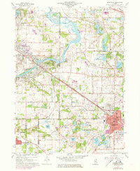 Barrington 1960 topographic map preview