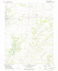 Beaucoup 1974 topographic map thumbnail