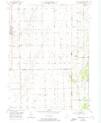 Beecher East 1953 topographic map thumbnail