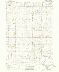 Belvidere NE 1970 topographic map thumbnail