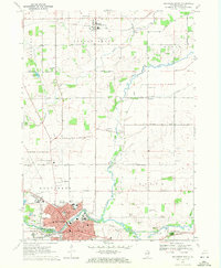 Belvidere North 1970 topographic map thumbnail