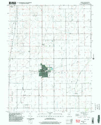 Bement 1998 topographic map thumbnail