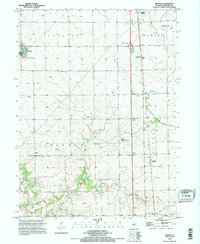 Benson 1995 topographic map thumbnail