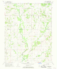 Berryville 1968 topographic map thumbnail