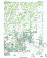 Bethalto 1993 topographic map thumbnail