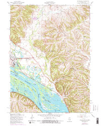 Blackhawk 1953 topographic map thumbnail