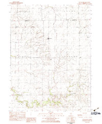 Blackstone 1983 topographic map thumbnail