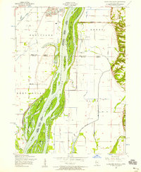 Blanchard Island 1953 topographic map thumbnail