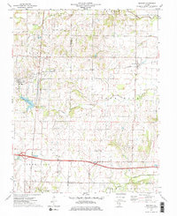 Bluford 1973 topographic map thumbnail