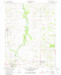 Bone Gap 1959 topographic map thumbnail