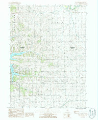 Boone Branch 1985 topographic map thumbnail