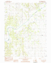 Boyer Creek 1983 topographic map thumbnail