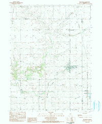 Bradford 1983 topographic map thumbnail