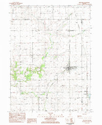 Bradford 1983 topographic map thumbnail