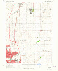 Bradley 1964 topographic map thumbnail