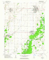 Breese 1962 topographic map thumbnail