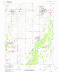 Breese 1962 topographic map thumbnail