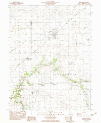 Brocton 1982 topographic map thumbnail
