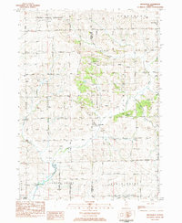Brookville 1983 topographic map thumbnail