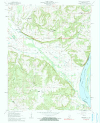 Brownfield 1962 topographic map thumbnail