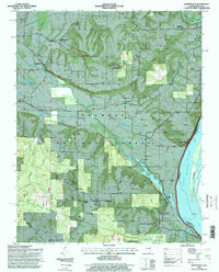 Brownfield 1996 topographic map thumbnail