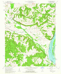 Brownfield 1962 topographic map thumbnail