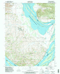 Brussels 1990 topographic map thumbnail