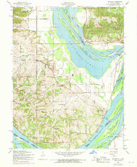 Brussels 1954 topographic map preview