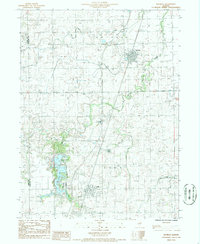 Buckley 1986 topographic map thumbnail