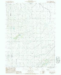 Buckley NW 1986 topographic map thumbnail